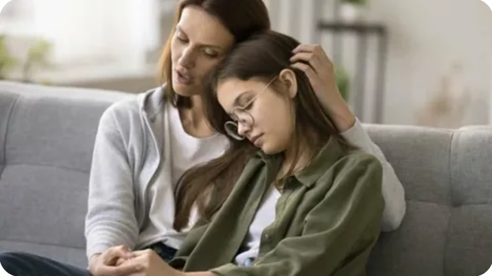 A moment of compassionate support